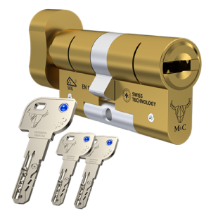 Knopcilinder M&C Move messing