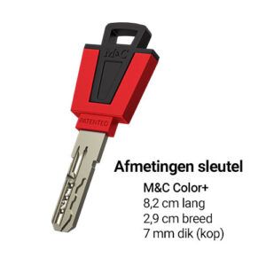 M&C Color plus sleutel afmeting